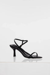 HELLO MOLLY The Date Night Heels Black Pu